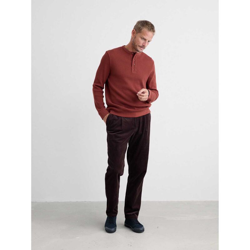 Seasalt Cornwall Brigantine Long Sleeve Top Conker image number 3