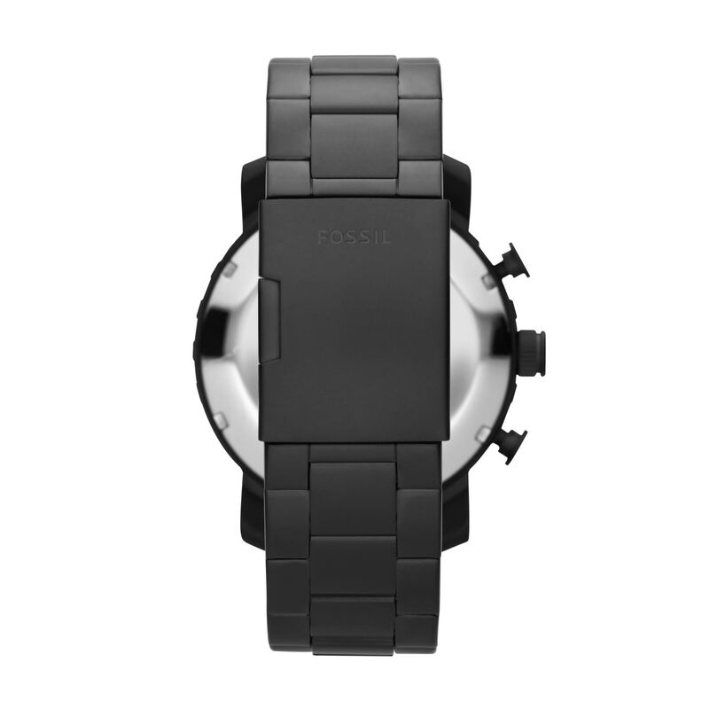 Fossil Nate Black Chronograph Watch JR1401 image number 1