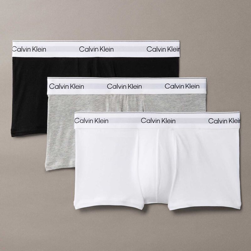 Calvin Klein Icon Cotton Stretch Low Rise Trunks - 3 Pack image number 1