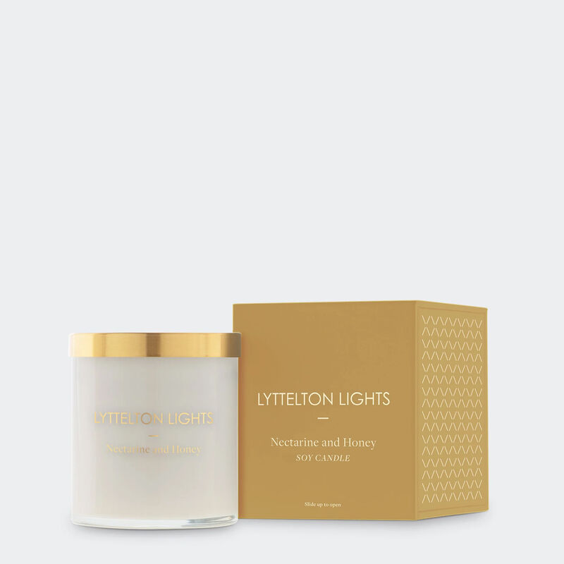 Lyttelton Lights Nectarine & Honey Candle image number 1