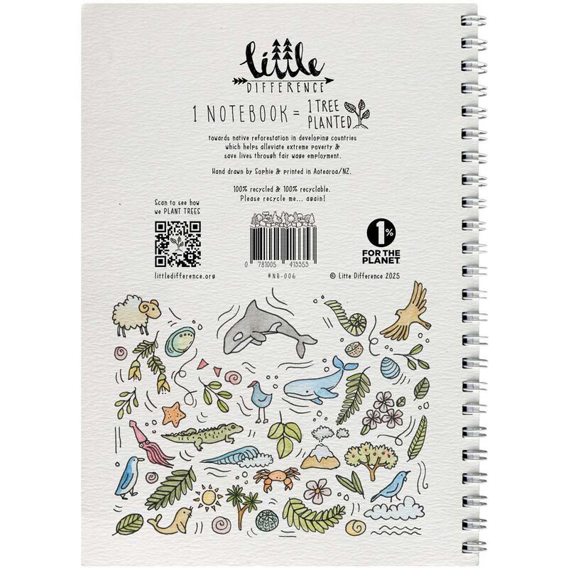 Little Difference Kia Ora Montage Notebook image number 2