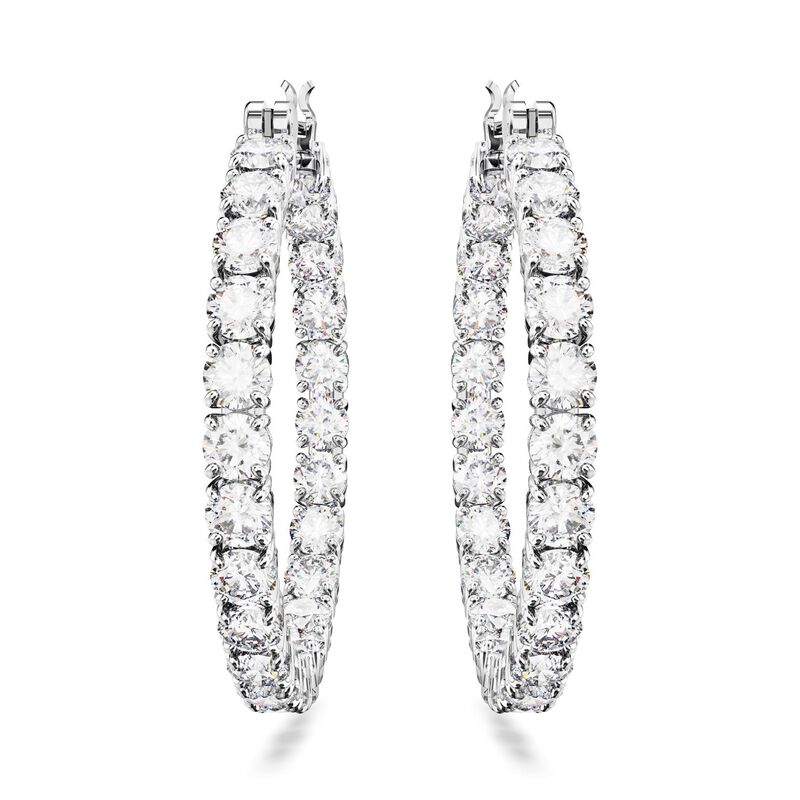 Swarovski Matrix Hoop Earrings image number 1