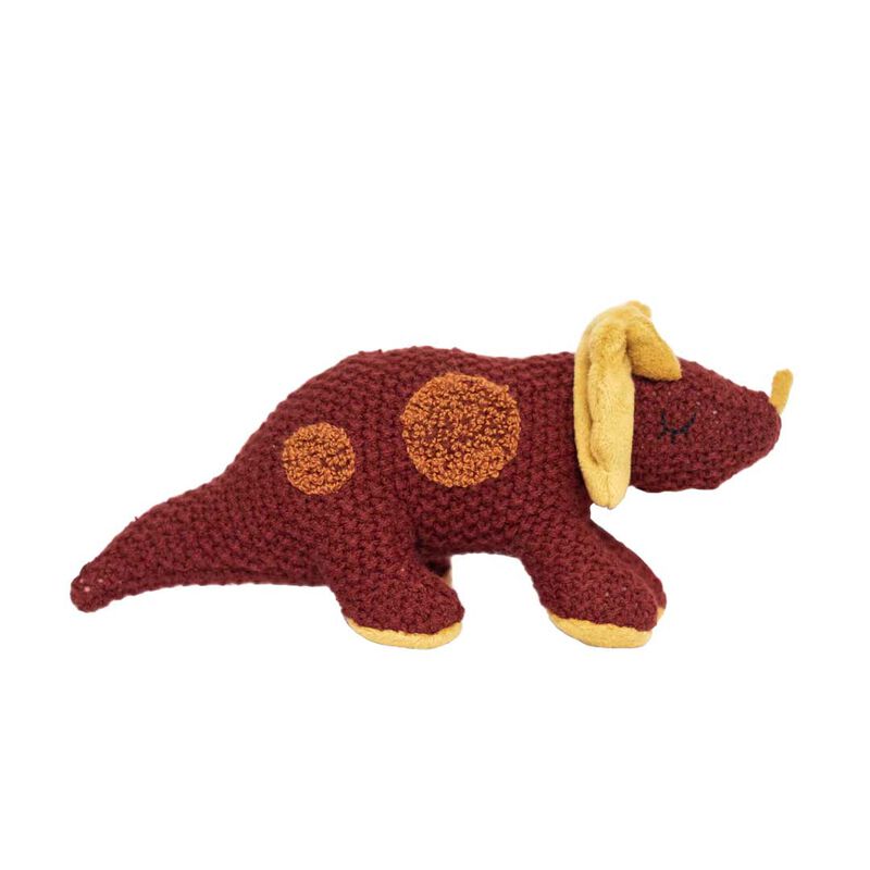 Lily & George Tracey Triceratops Rattle image number 0
