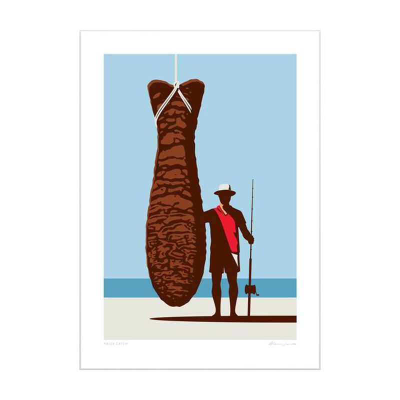 Glenn Jones Art A4 Print - Prize Catch image number 0