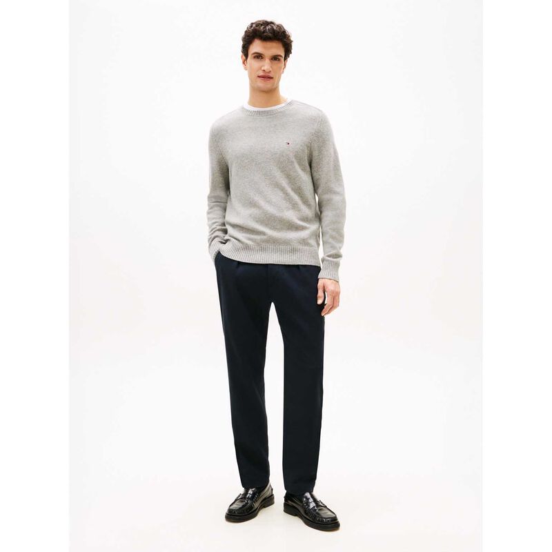Tommy Hilfiger Pure Wool Crew Neck Jumper image number 3
