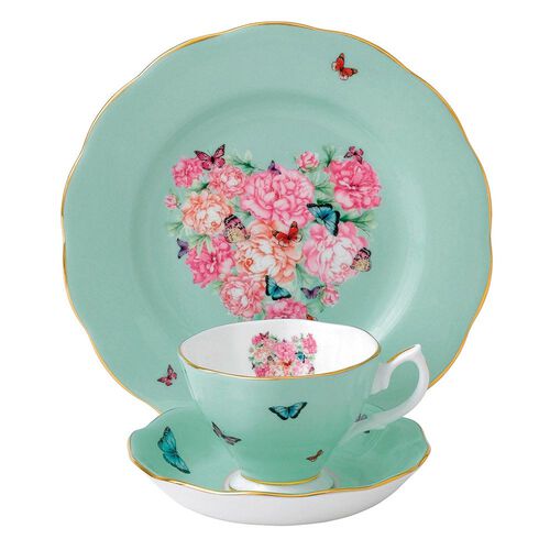 Royal Albert Miranda Kerr Blessings Teacup, Saucer, Plate 20cm