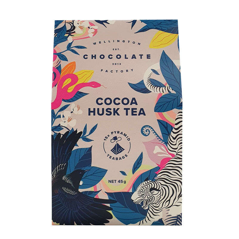Wellington Chocolate Factory Original Cocoa Husk Tea 45g 15 Pack image number 0