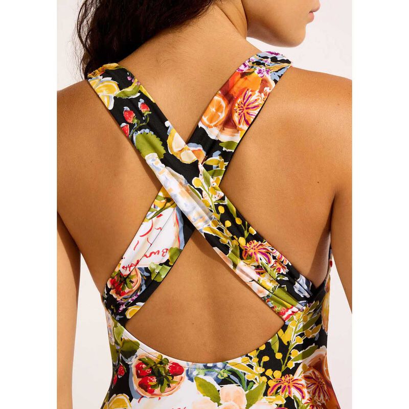 Seafolly Riviera Coast Cross Back One Piece Swimsuit image number 2