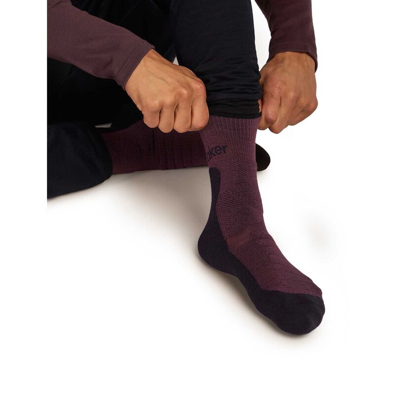 Icebreaker M Merino Hike+ Heavy Crew image number 3