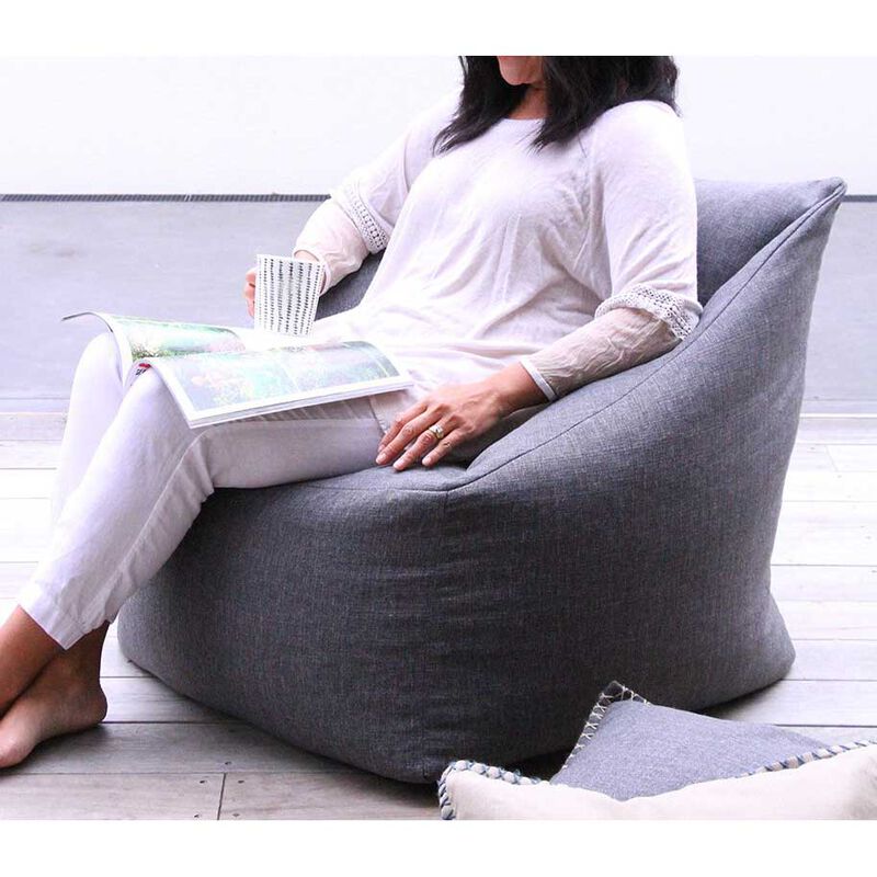 MM Linen Kalo Outdoor Bean Chair image number 2