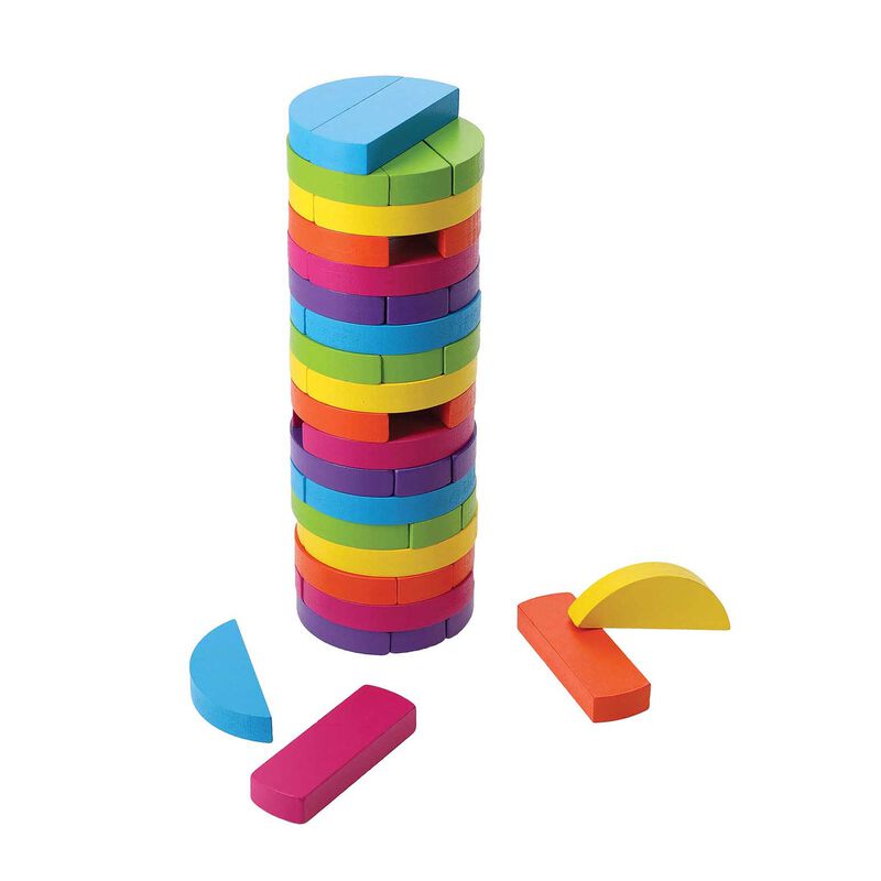 Games Room Round Tower Tumbling Blocks image number 1