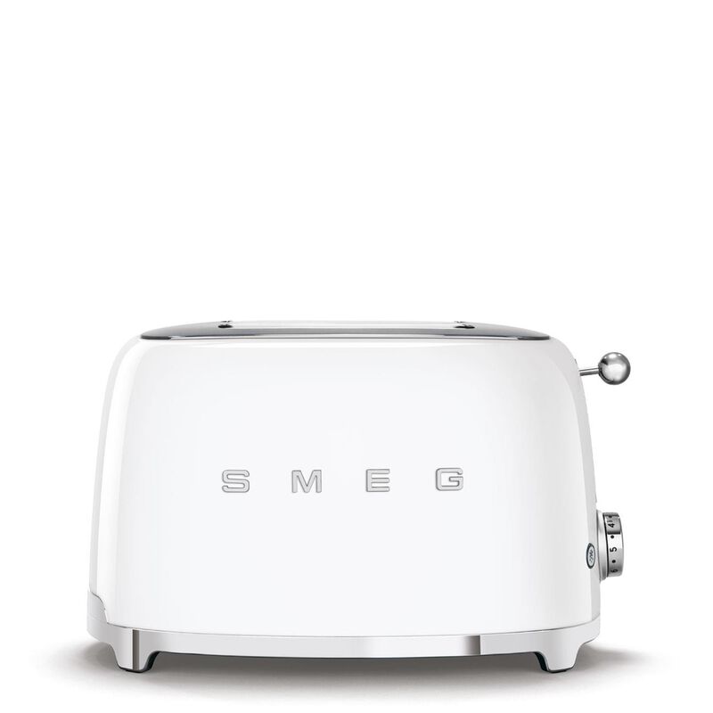 Smeg 2 Slice Toaster - White image number 1