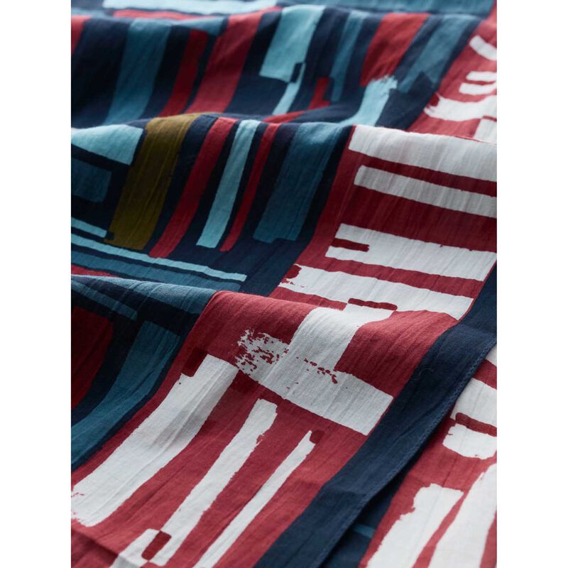 Seasalt Cornwall New Everyday Scarf Dune Fence Border Maritime image number 2