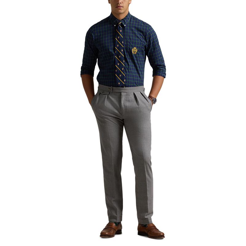 Polo Ralph Lauren Classic Fit Plaid Poplin Shirt image number 3