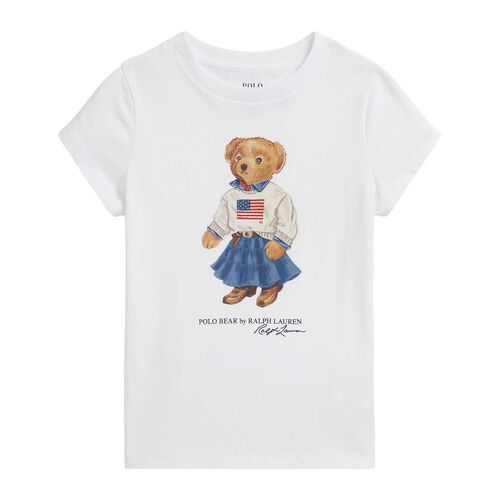 Polo Ralph Lauren Polo Bear Cotton Jersey Tee 3-6Y