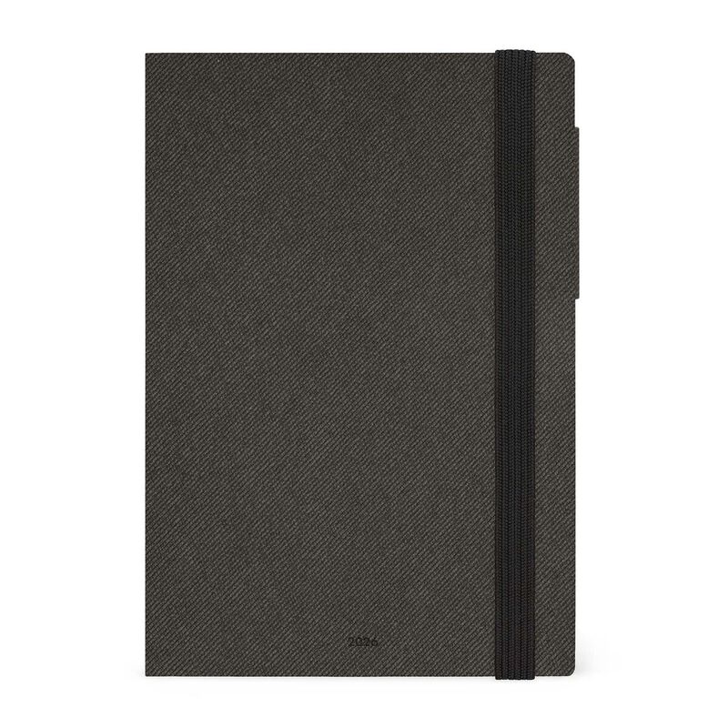 Legami 2026 Daily Diary Medium Deep Graphite image number 0