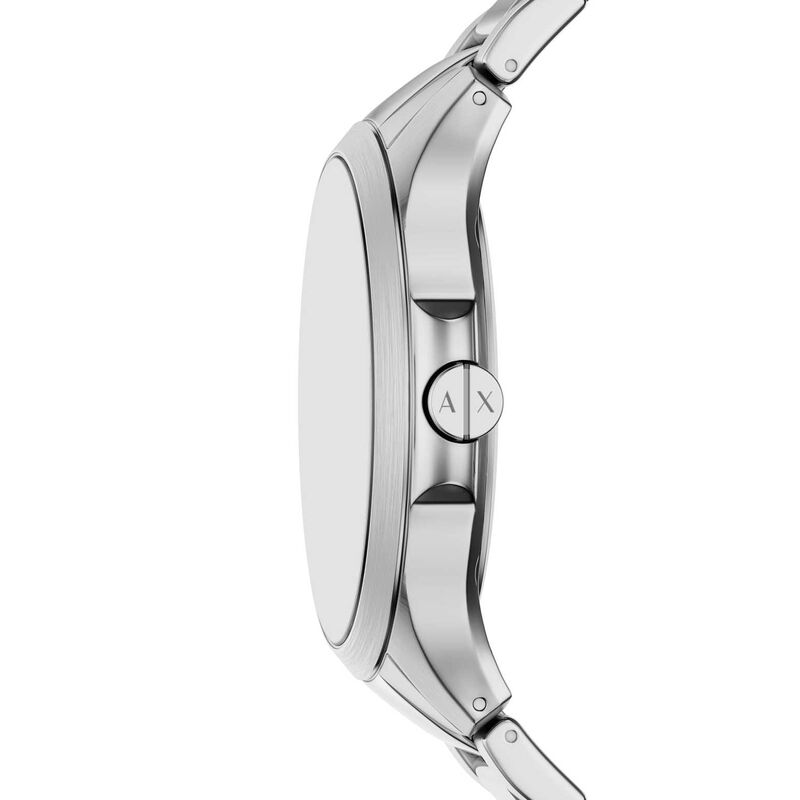 Armani Exchange Three-Hand Date Stainless Steel Watch image number 2