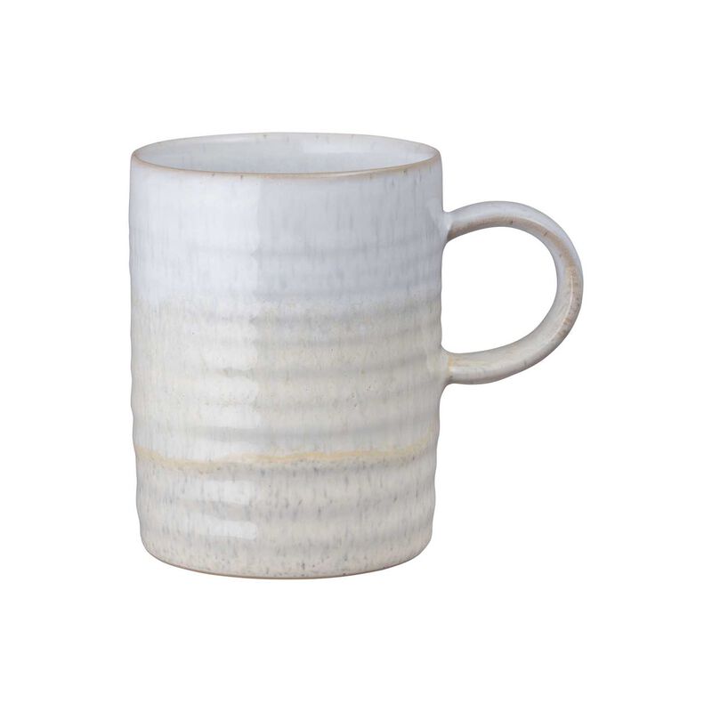Denby Kiln Pastels Lemon Ridged Mug image number 0