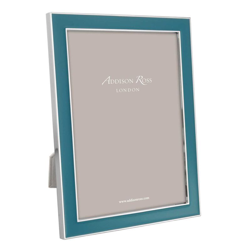 Addison Ross 4x6 Teal Enamel Photo Frame 15mm image number 0