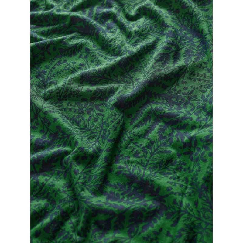 Seasalt Cornwall Misty Sky Top Pressed Fern Evergreen image number 2