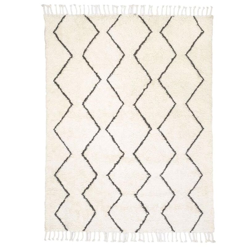 West Elm Souk Rug Graphite 244x305cm image number 0