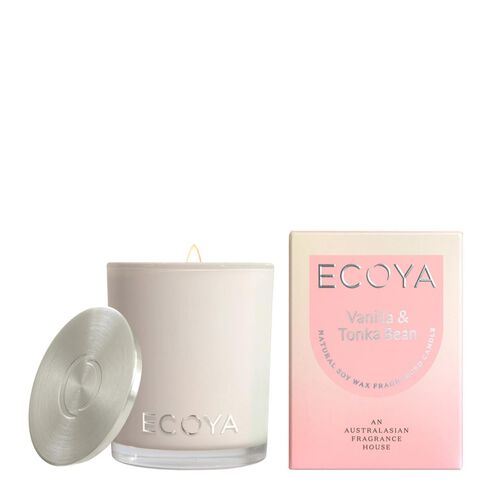 ECOYA Vanilla & Tonka Bean Mini Madison Candle 80g
