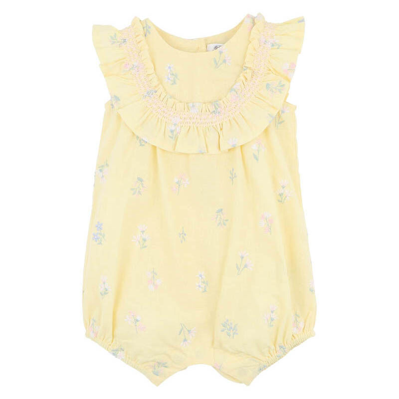 Bébé Bonnie Embroidered Romper image number 0