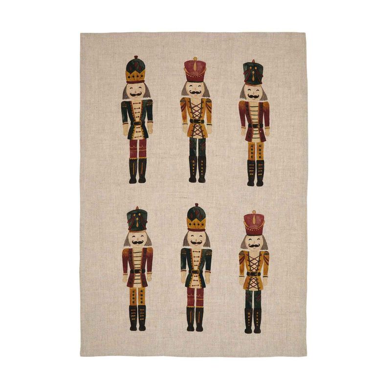 Wallace Cotton Nutcracker Linen Tea Towel image number 0