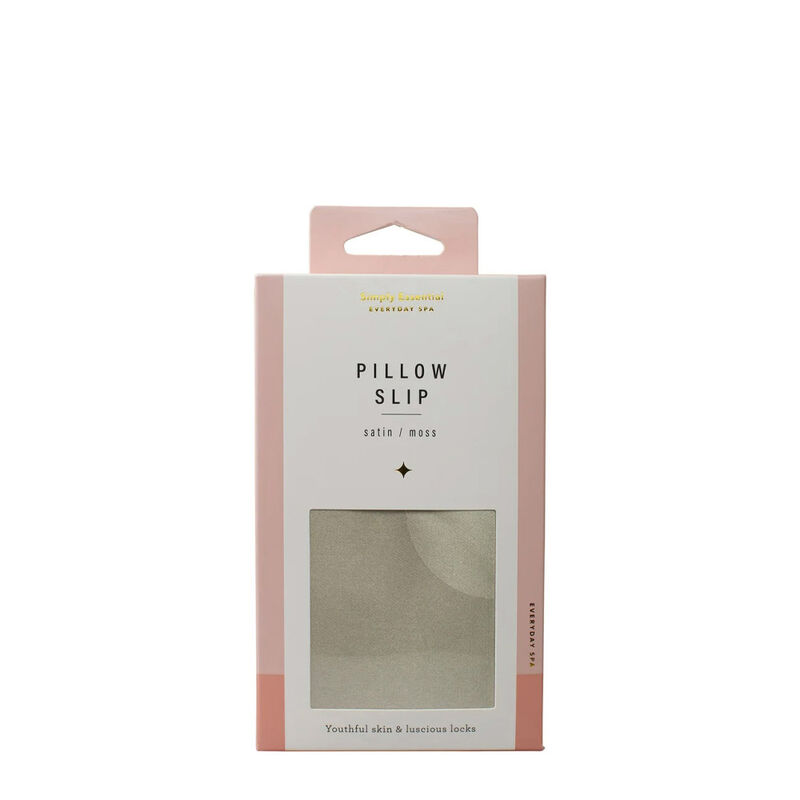 Simply Essential Satin Pillow Slip - Moss image number 0