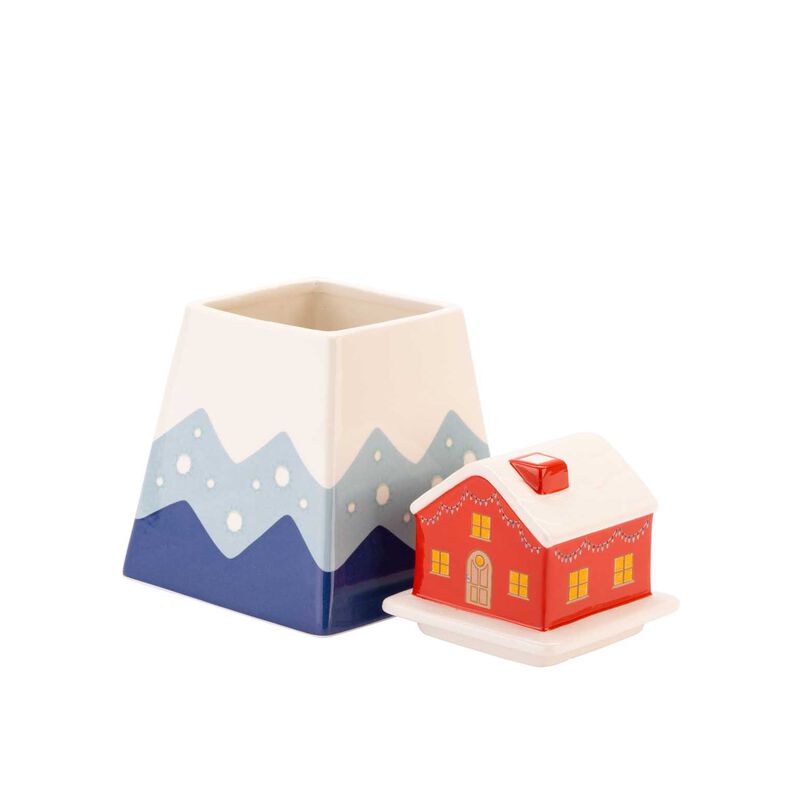 Cath Kidston Xmas Journey Storage Jar image number 2