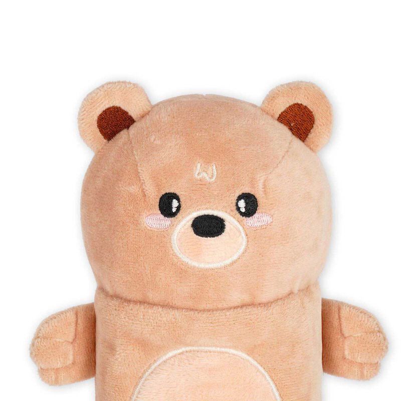 Legami Soft Plush Pencil Case - Teddy Bear image number 2