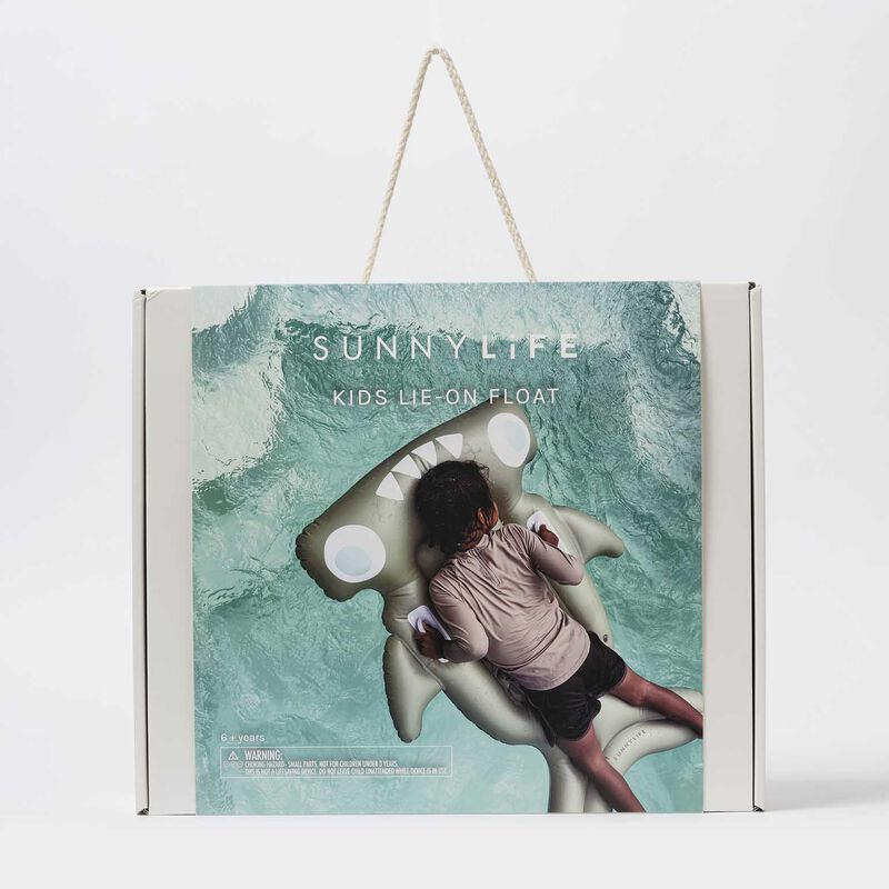 SUNNYLiFE Kids Lie-On Float Salty The Shark image number 2