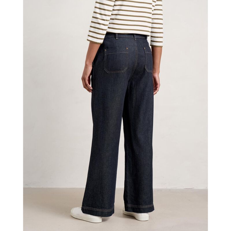 Seasalt Cornwall Blake Jeans Dark Wash Grain image number 1
