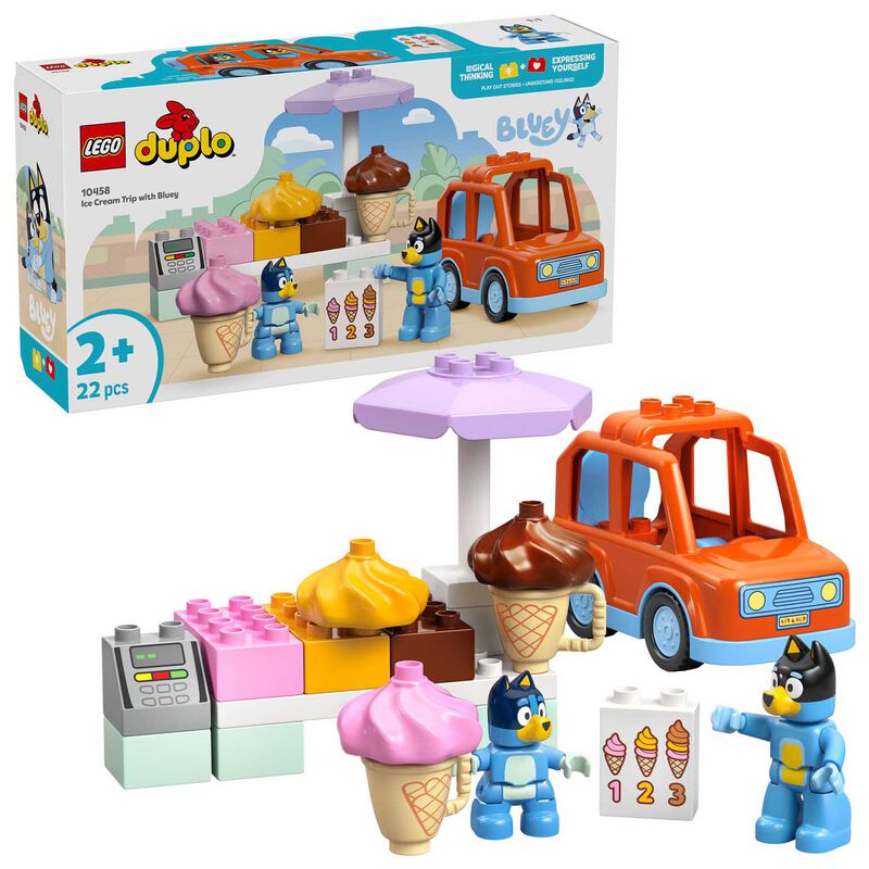 LEGO DUPLO Ice Cream Trip with Bluey image number 0