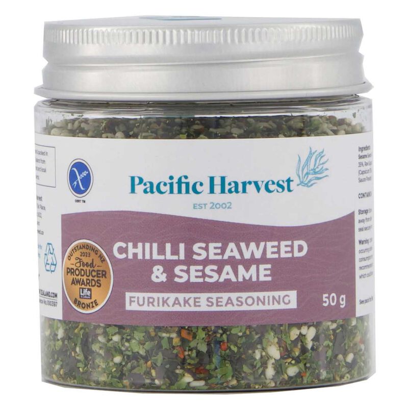 Pacific Harvest Chilli Seaweed & Sesame Seasoning 50g image number 0