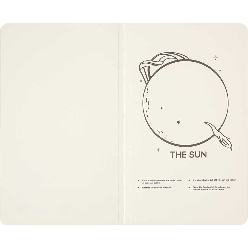 Moleskine LE NASA Large Volant Journal Plain Glow in the Dark image number 2