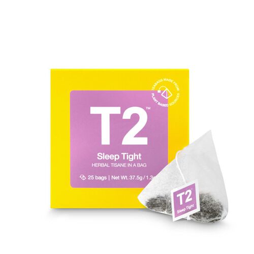 T2 Sleep Tight Tea Bag Cube 25 Pack