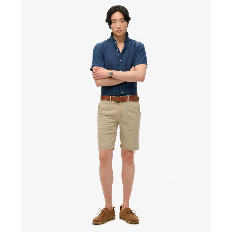 Superdry Vacation Linen S/S Shirt image number 3