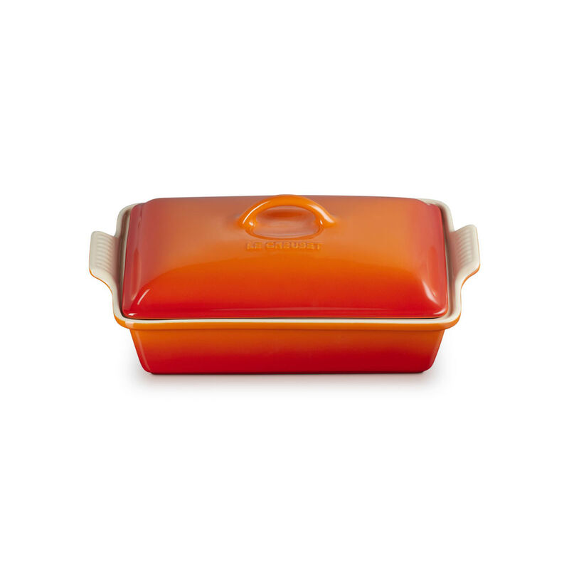 Le Creuset Stoneware Heritage Rectangular Dish with Lid image number 30