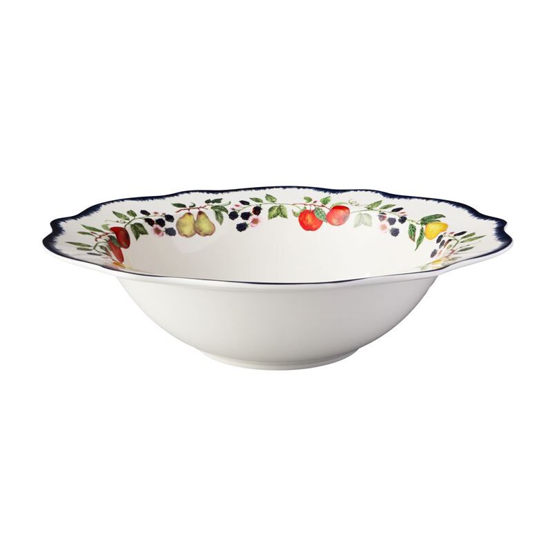 Casa Domani Frutta Scallop Rim Serving Bowl 29x8cm Gift Boxed image number 0