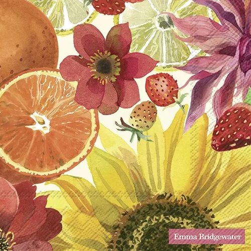 IHR Fruits & Flowers E.B. Luncheon Napkin