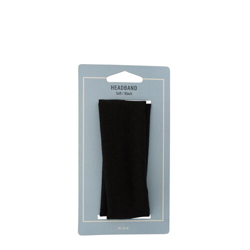 Mae Headband Soft Black