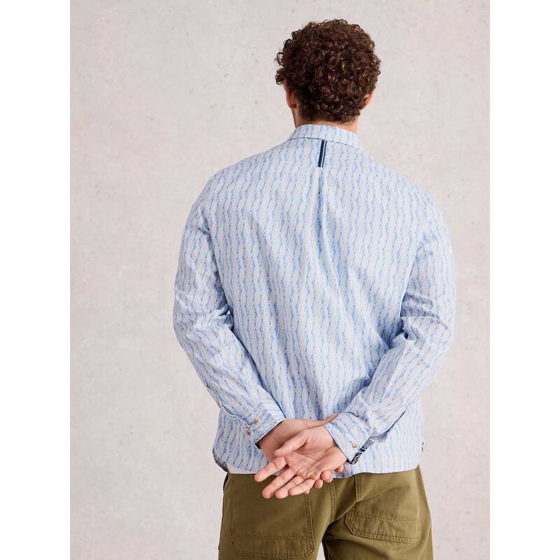 White Stuff Salcombe Fish Stripe Shirt image number 1