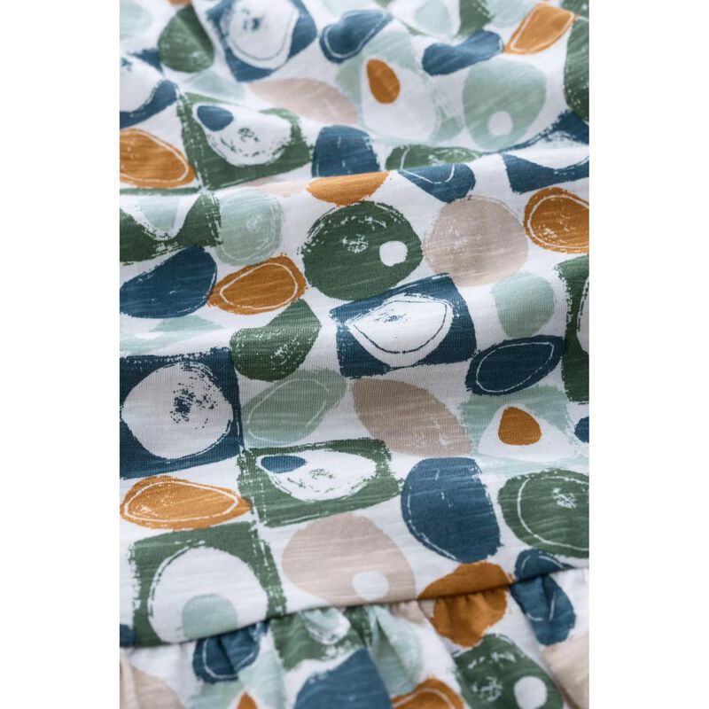 Seasalt Cornwall Bodelva Dress Geo Pebbles Chalk image number 2