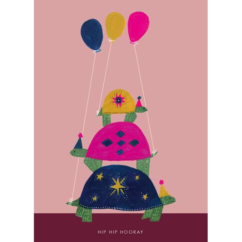 Tortoise Tower Card