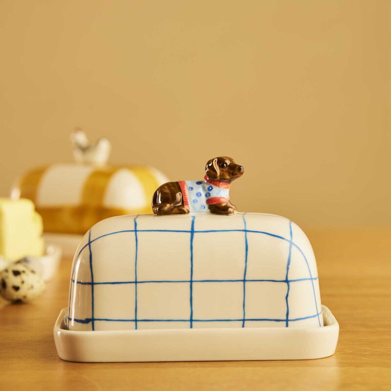 Robert Gordon Butter Dish - Dachshund Butter Up image number 1