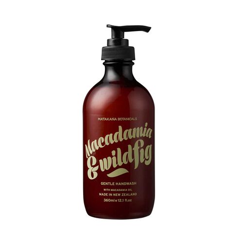 Matakana Botanicals Macadamia & Wild Fig Hand Wash Pump 360ml