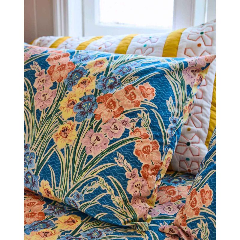 Kip&Co X Anna Spiro Gladiolus Organic Cotton Pillowcases 2P Std Set image number 2