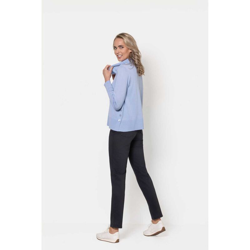 B Essentials by Ballantynes Cowl Neck Jersey image number 3