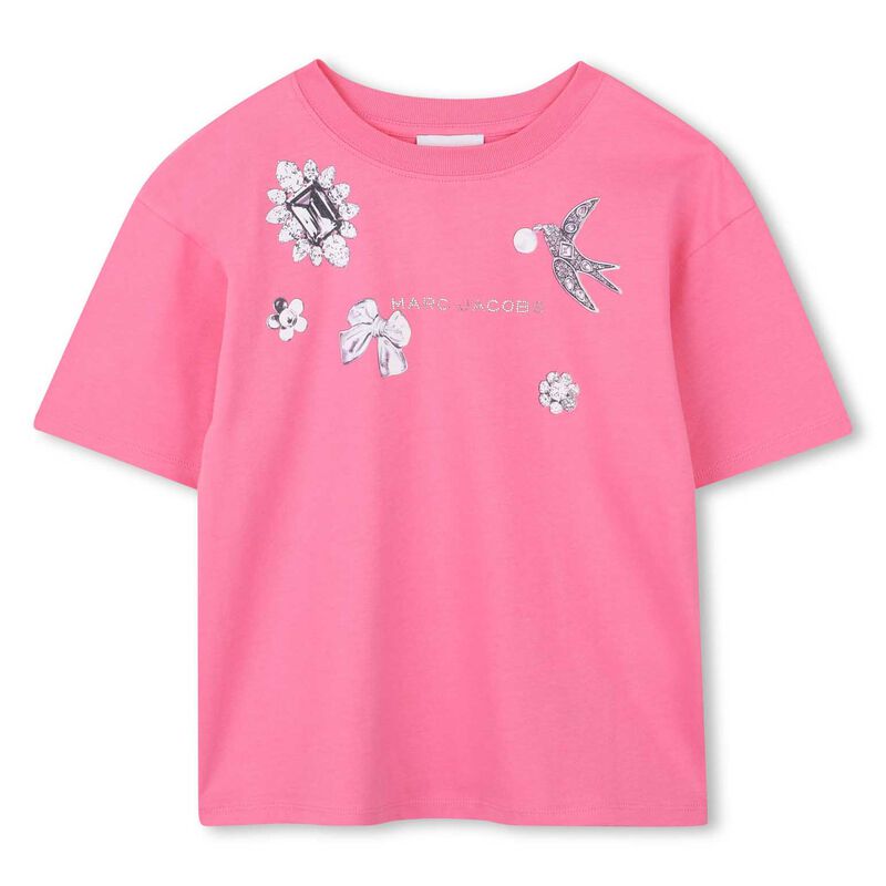 MARC JACOBS Jewelry Tee 8Y-10Y image number 0